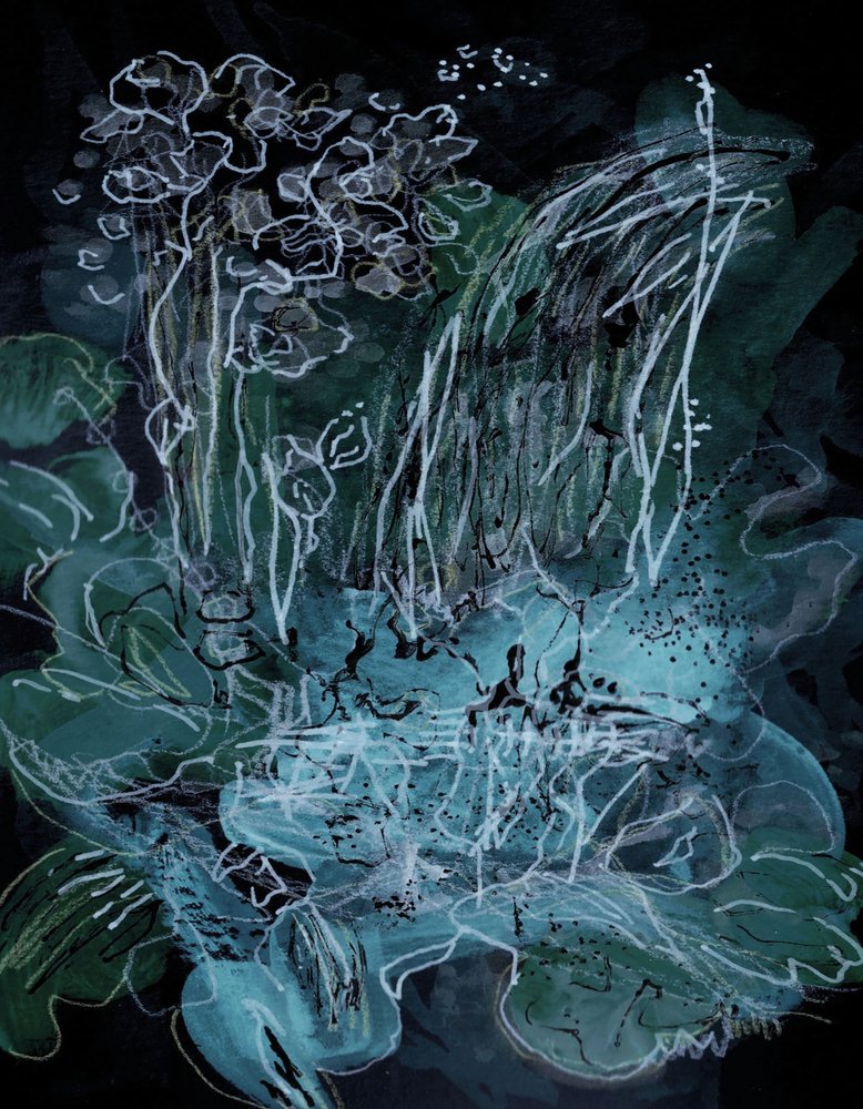 Ethereal Water Garden by Lori Ann Folz