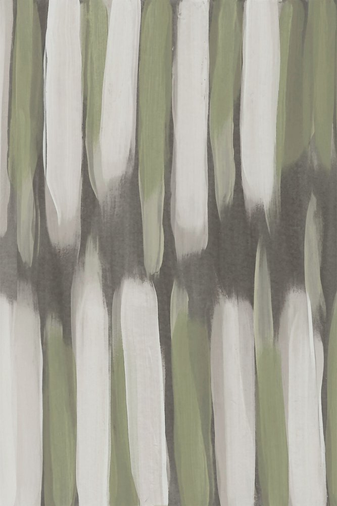 Modern Green Strokes by Lori Ann Folz