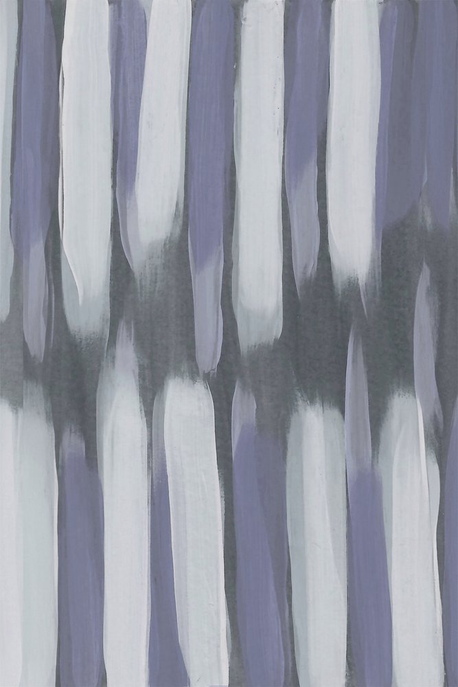 Muted Vertical Brushstrokes by Lori Ann Folz