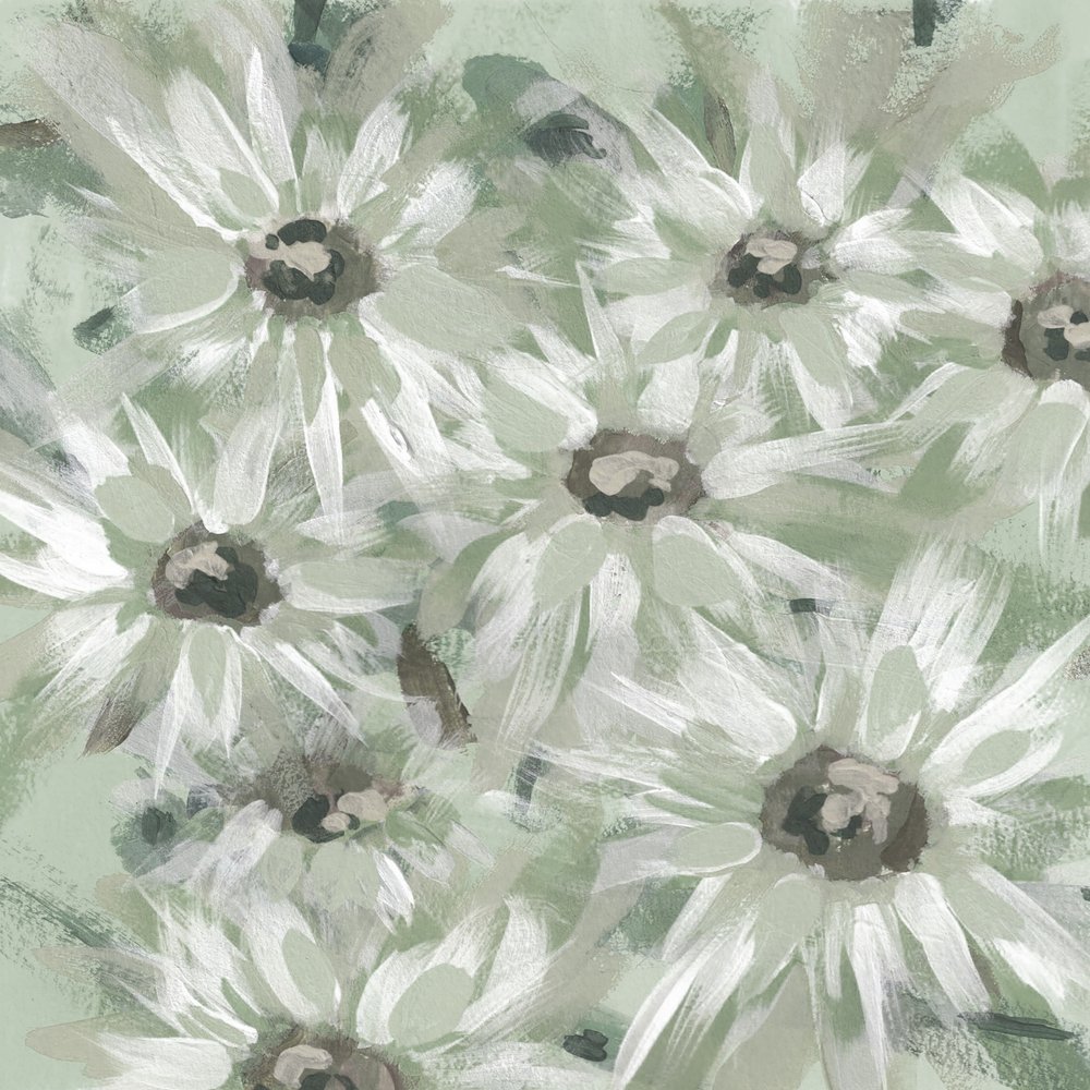 Soft Sage Blooms by Lori Ann Folz