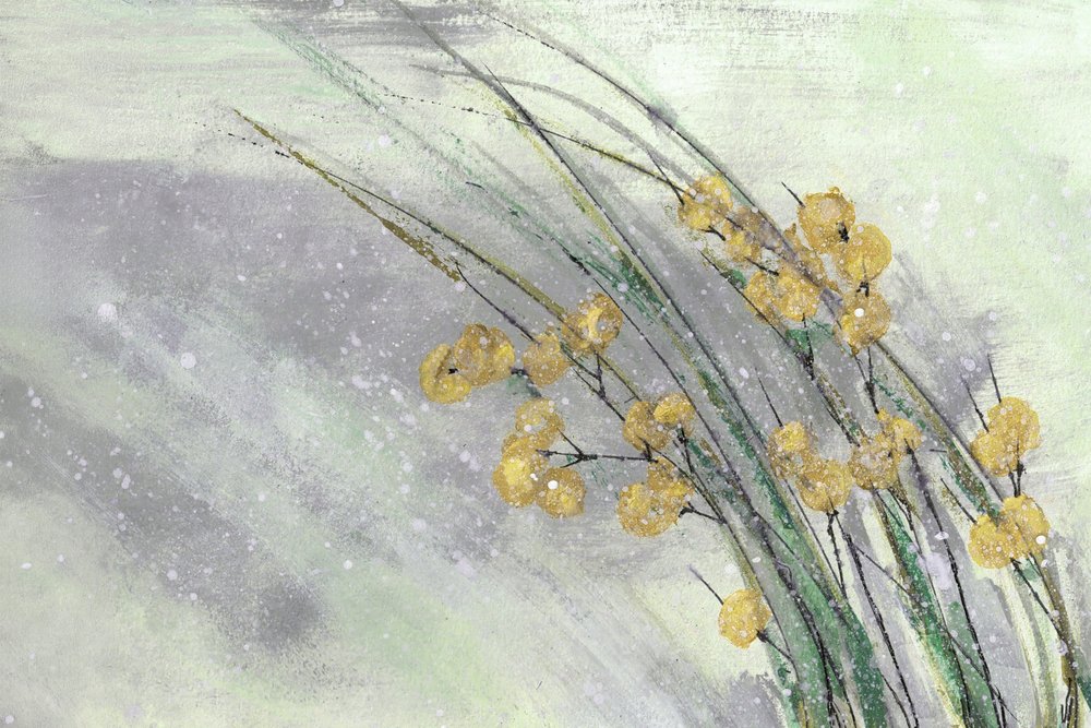 Soft Yellow Blooms by Lori Ann Folz