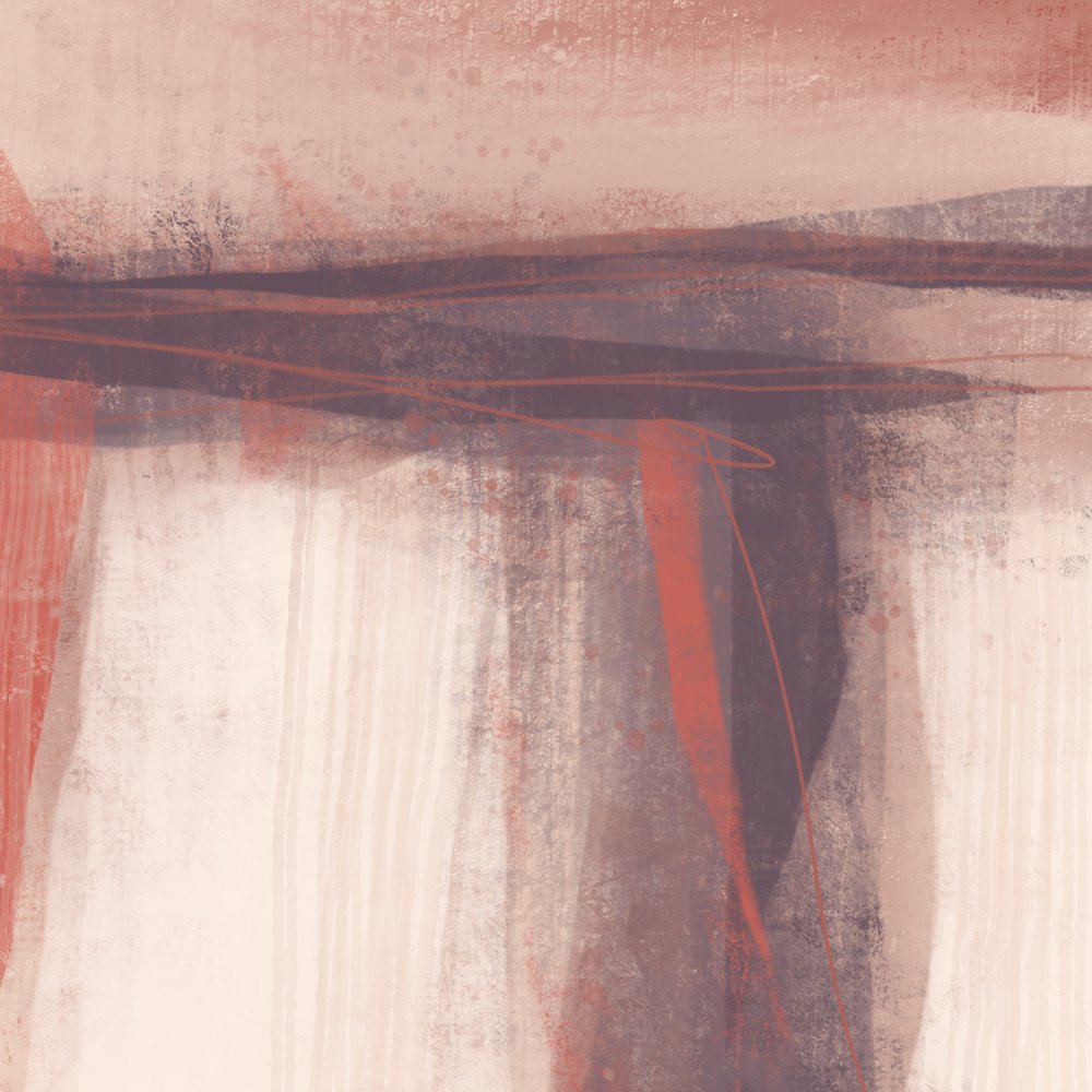 Earthy Abstract Layers by MANSI SAXENA