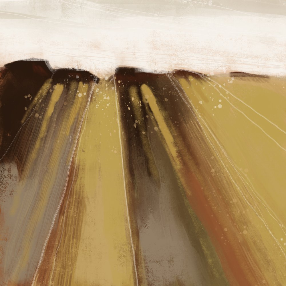 Golden Canyon Light by MANSI SAXENA