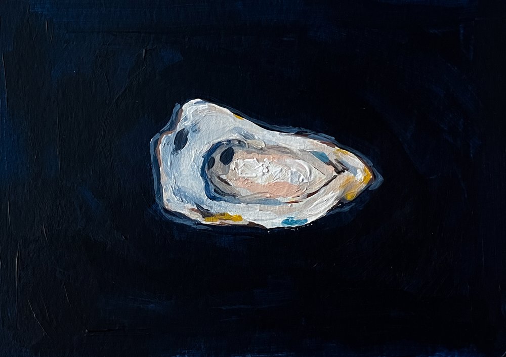 Single Fresh Oyster by Madison Phipps