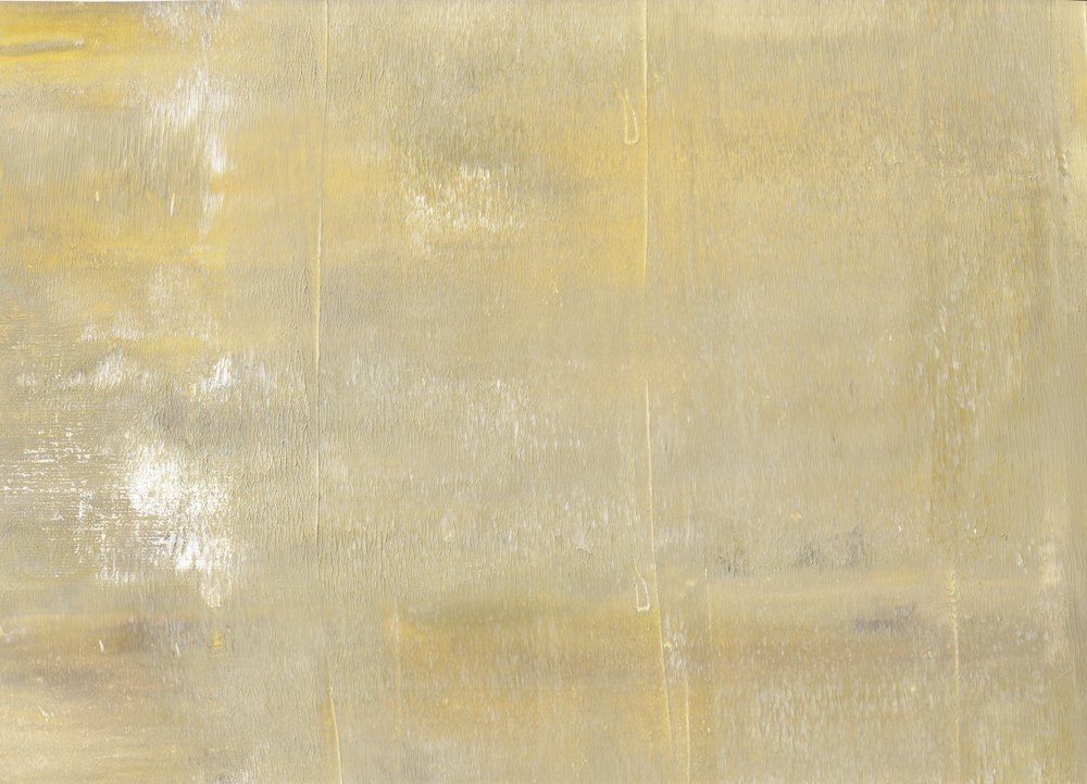 Golden Abstract Layers by Maira Ribena