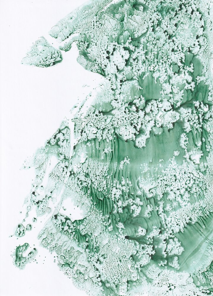 Organic Green Texture by Maira Ribena