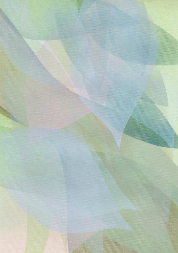 Serene Overlapping Hues by Maira Ribena