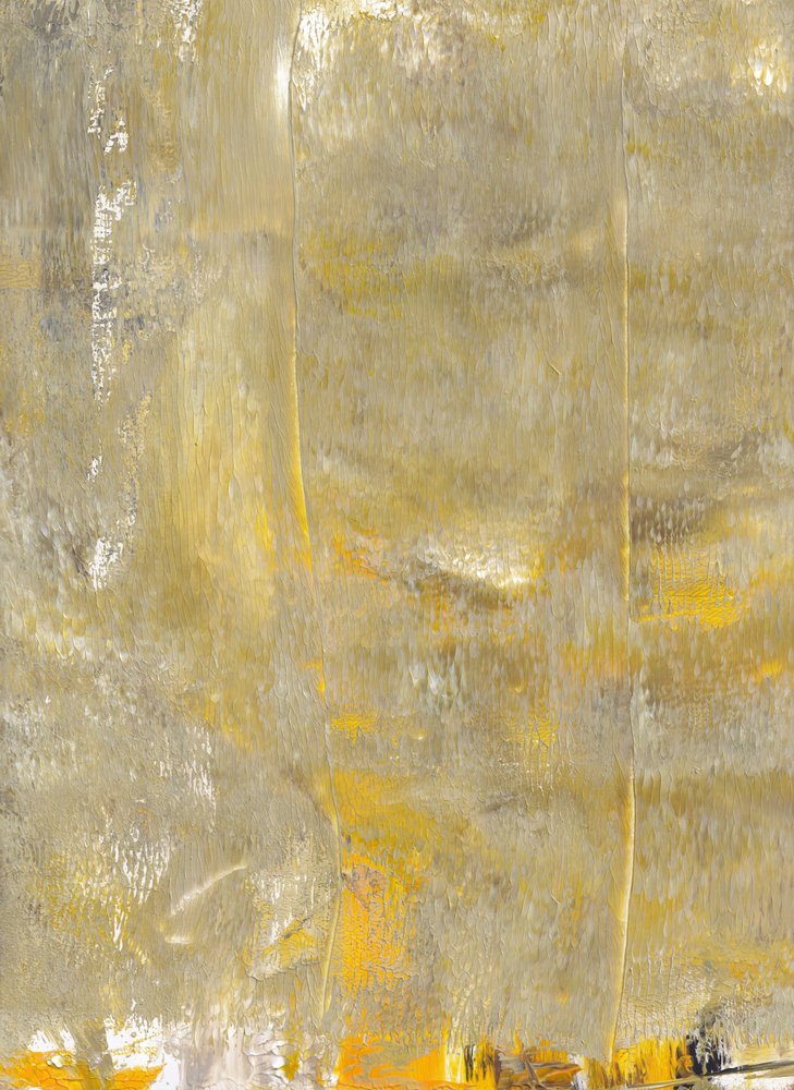 Shimmering Gold Abstract by Maira Ribena