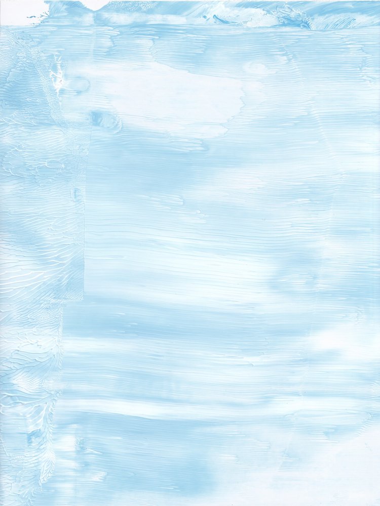 Soft Blue Wash by Maira Ribena