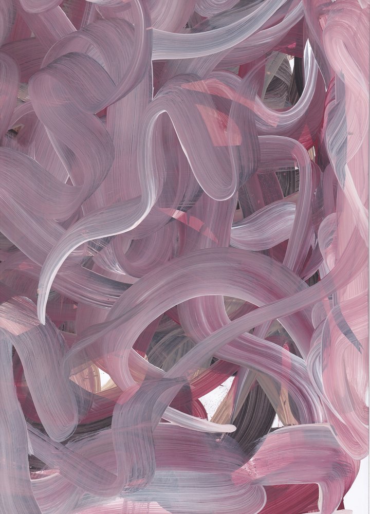 Soft Swirling Abstract by Maira Ribena