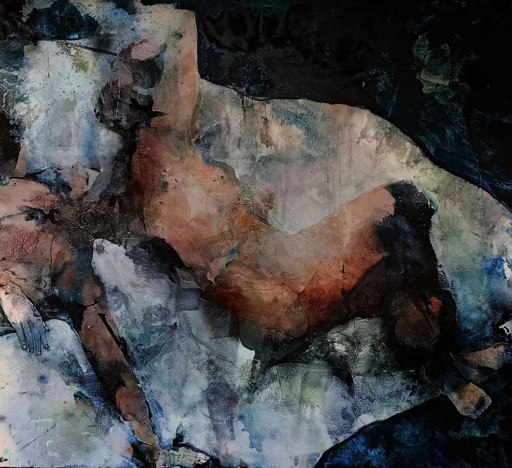 Nude Abstract Study by Małgorzata Majerczyk