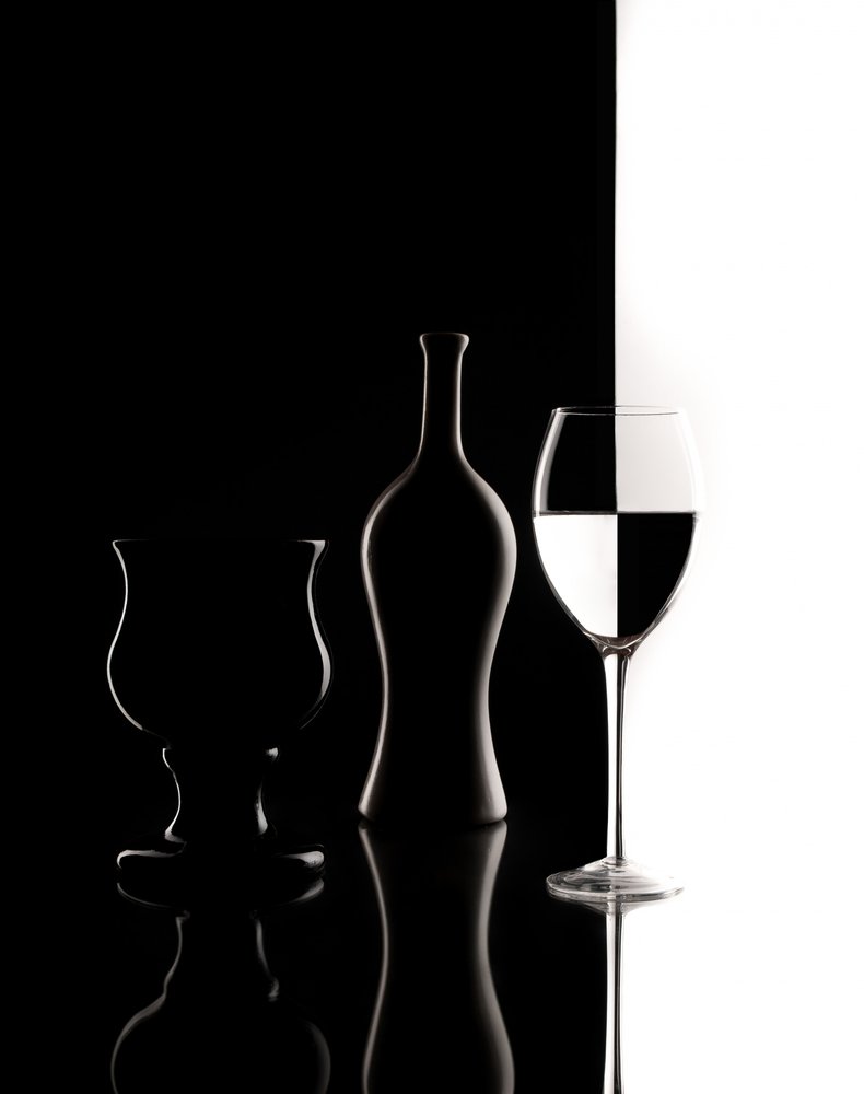 Checkered Glass Contrast by Margareth Perfoncio