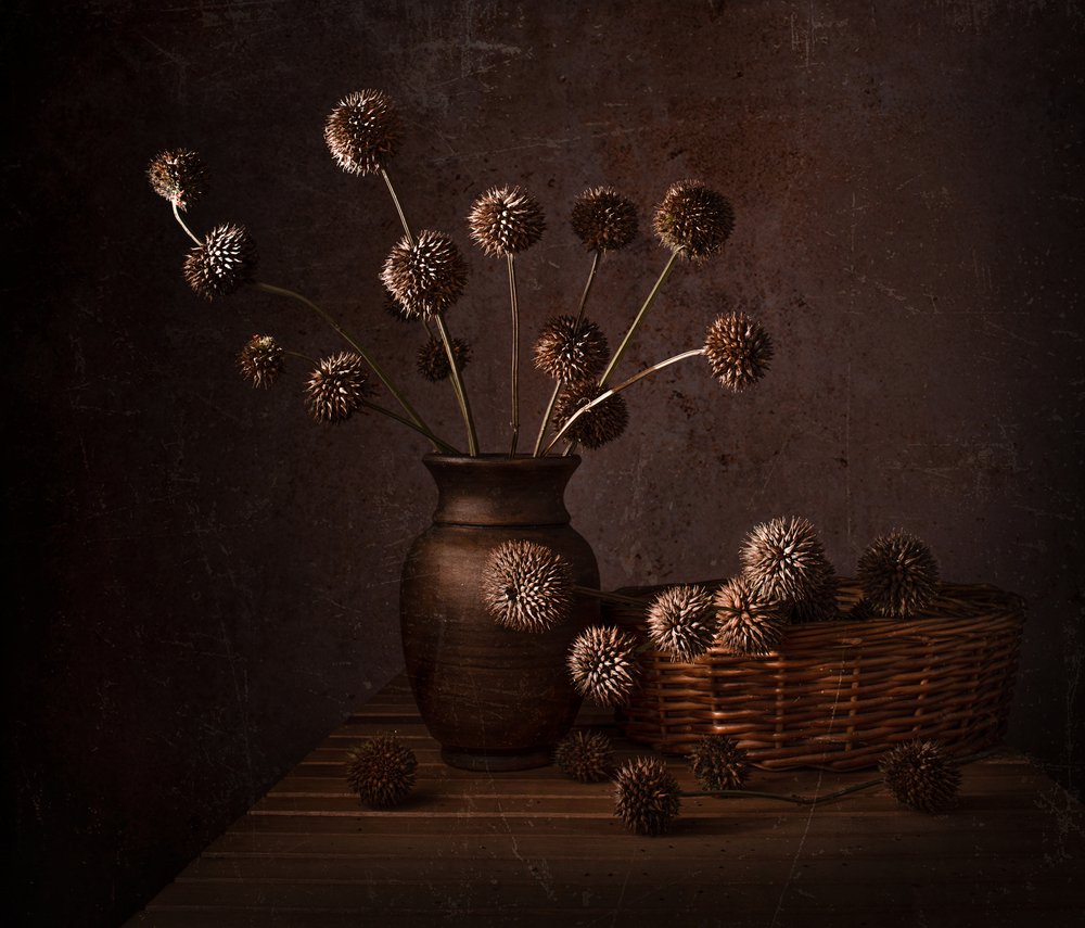 Earthy Dried Flowers by Margareth Perfoncio