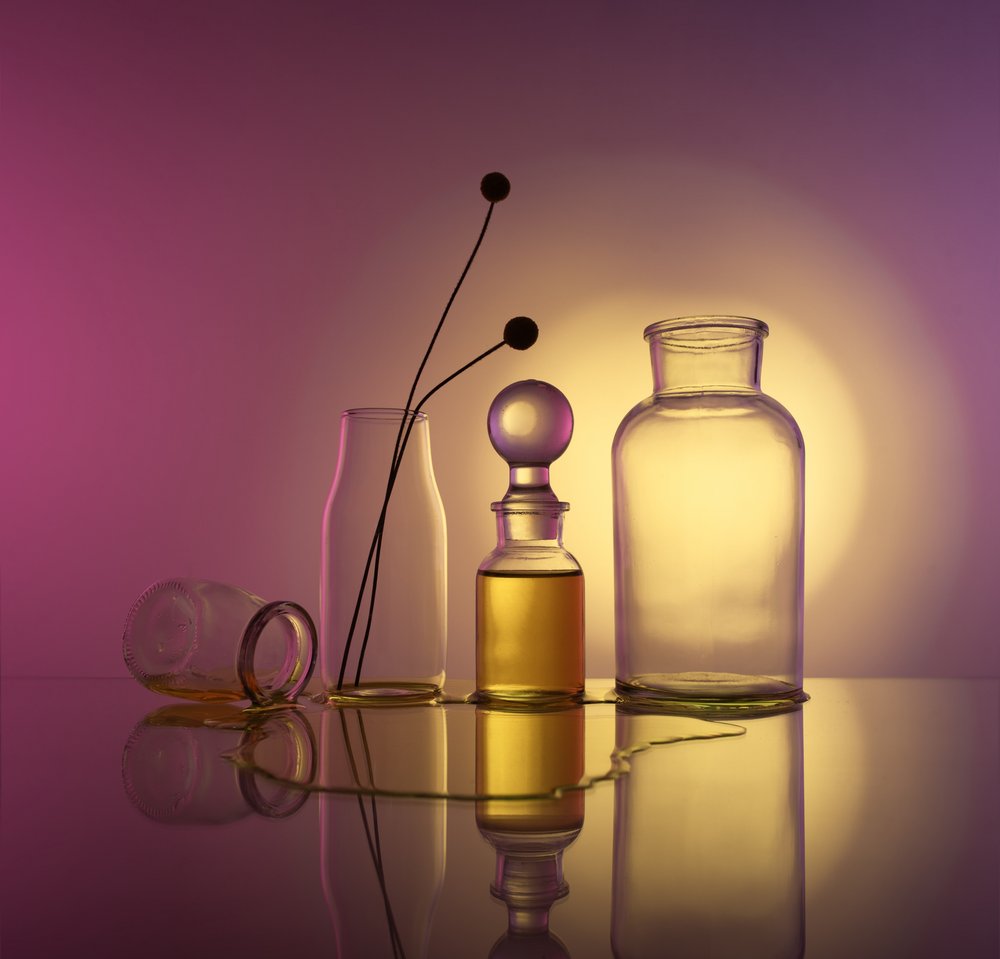 Luminous Glass Bottles by Margareth Perfoncio
