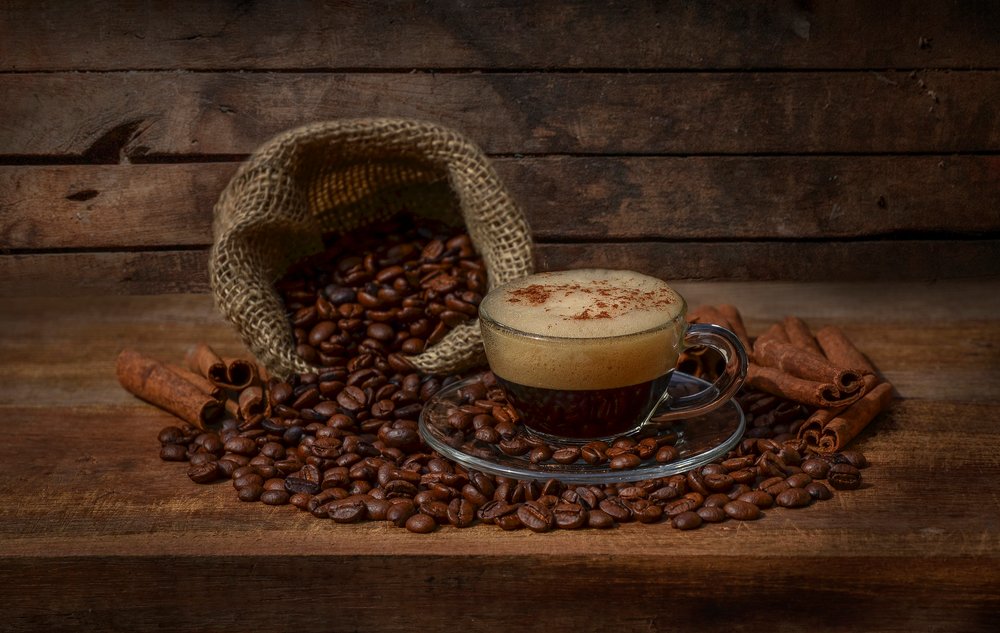 Rustic Coffee Still Life by Margareth Perfoncio