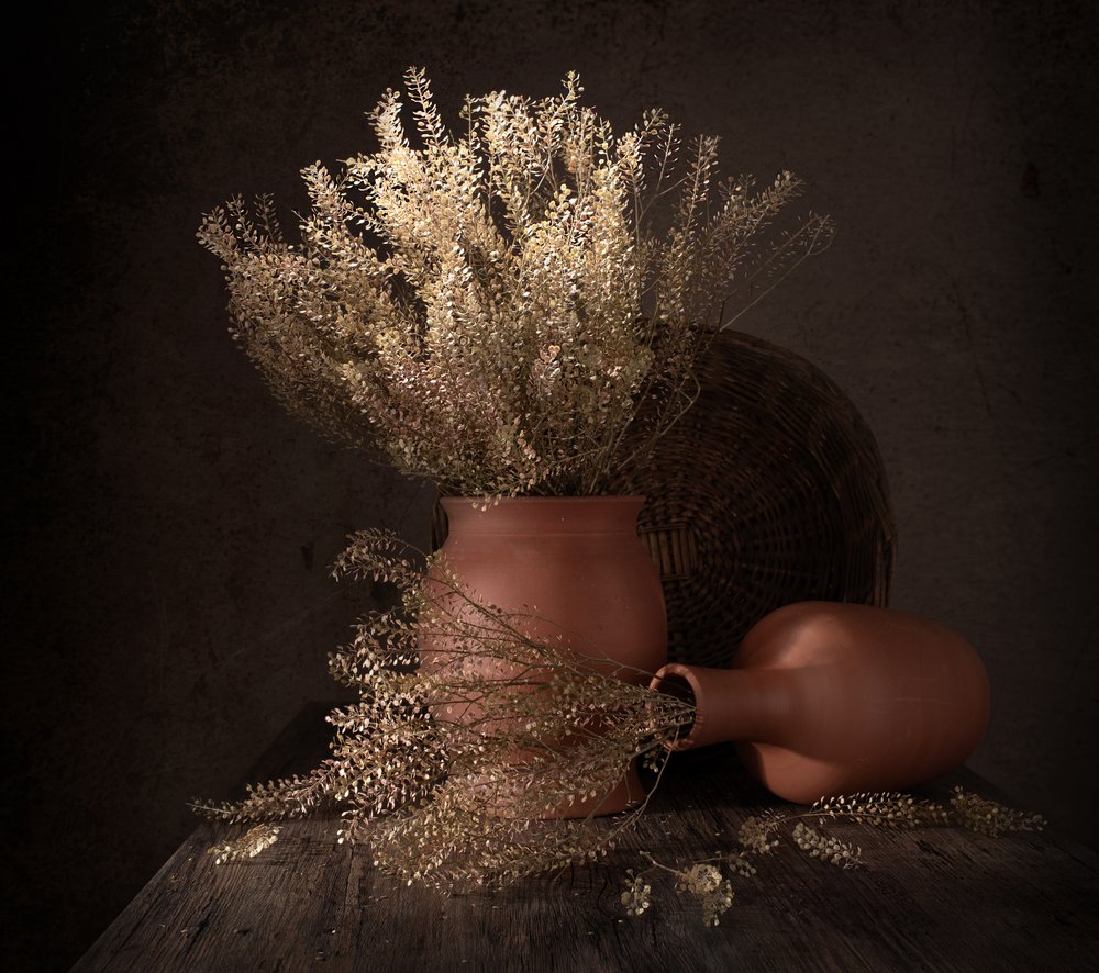 Rustic Dried Flowers by Margareth Perfoncio