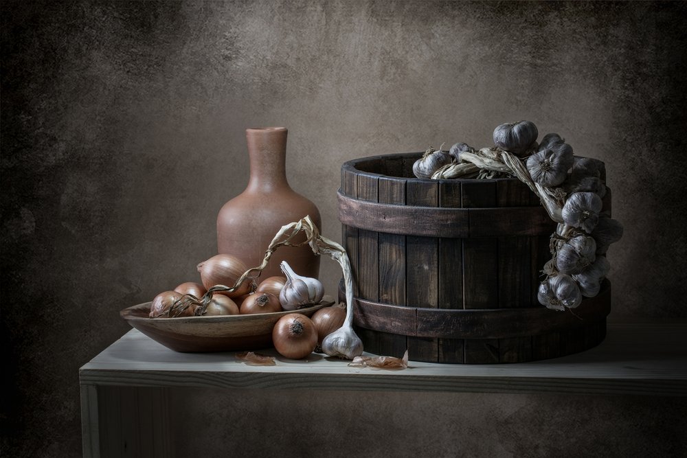 Rustic Kitchen Harvest by Margareth Perfoncio