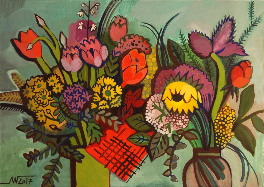 Vibrant Floral Arrangements by Marina Gorkaeva