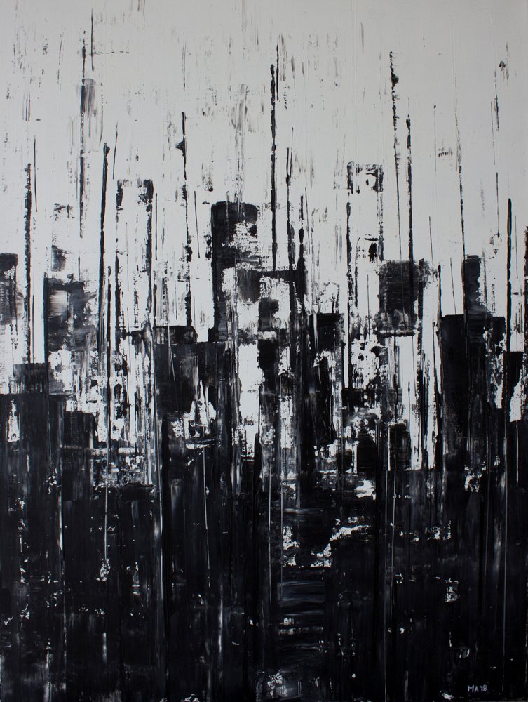 Gritty Cityscape by Marloes Aerts