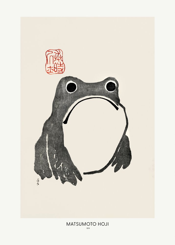 Frog 1814 by Matsumoto Hoji by Matsumoto Hoji
