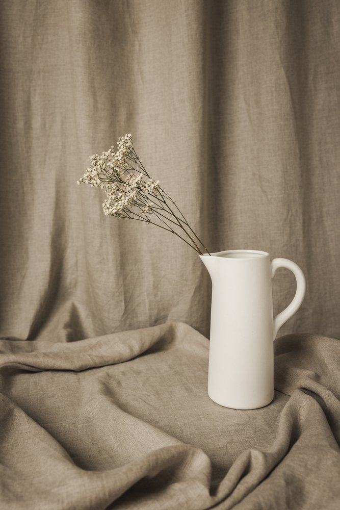 Minimalist Floral Still Life by Mayra Pama