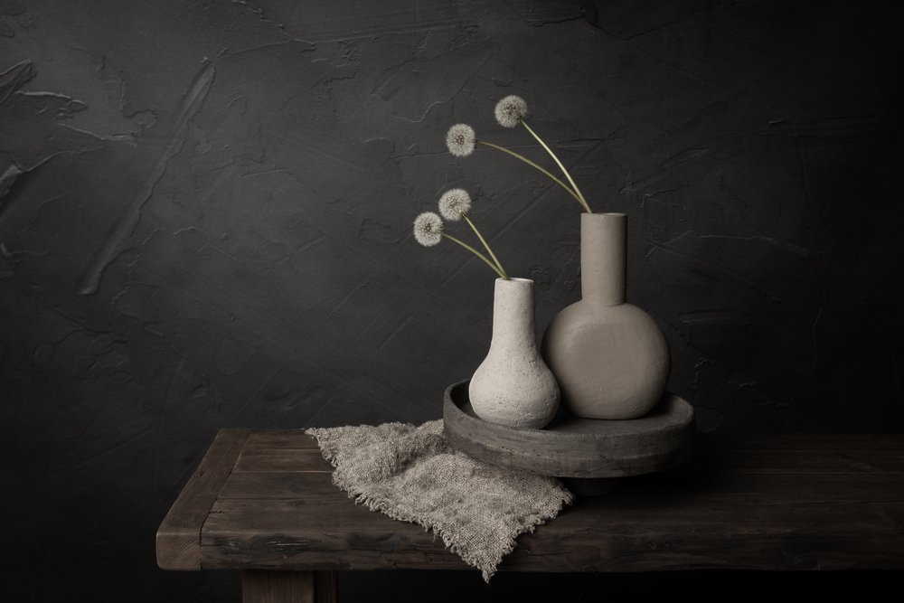 Minimalist Floral Vases by Mayra Pama