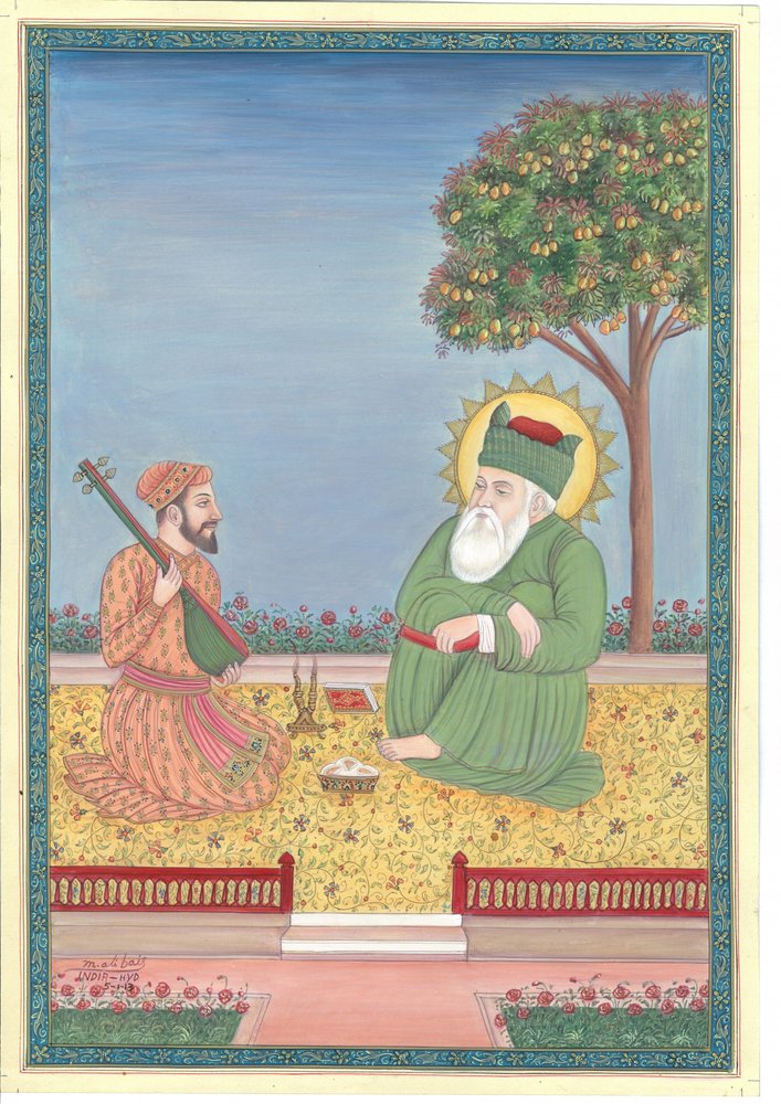 Spiritual Guru and Musician by Mirza Baig