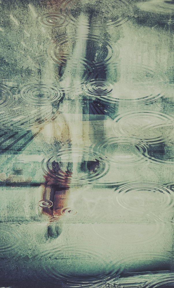 Rainy Street Reflection by Molly Fu APA