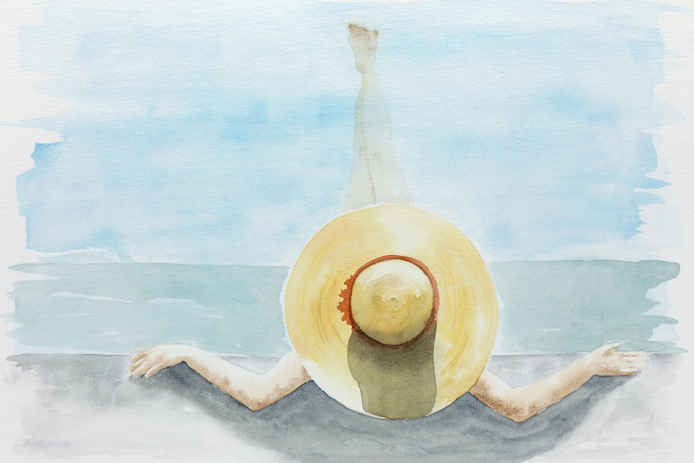 Summer Daydream By The Water by Natalie Bruns