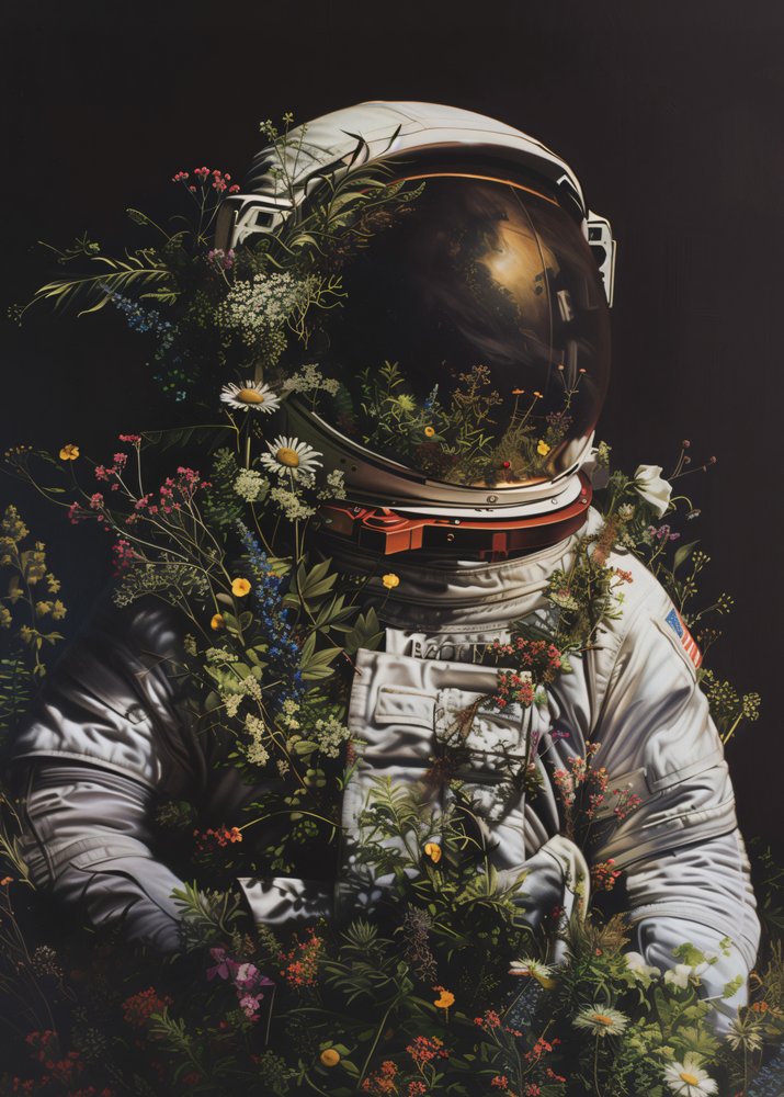 Blooming Astronaut by Nicebleed