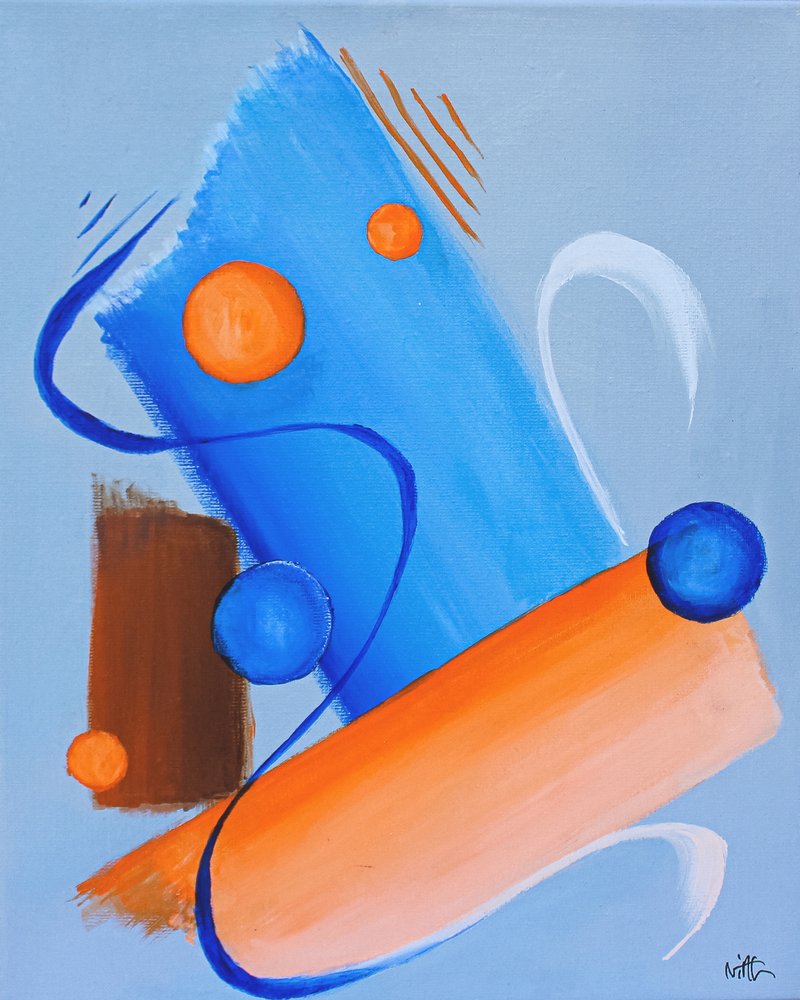 Vibrant Abstract Forms by Nicolas Alsterdal