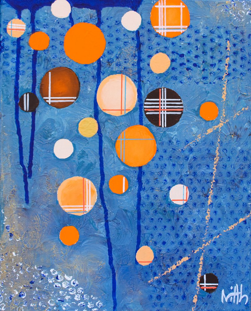 Vibrant Circle Patterns by Nicolas Alsterdal