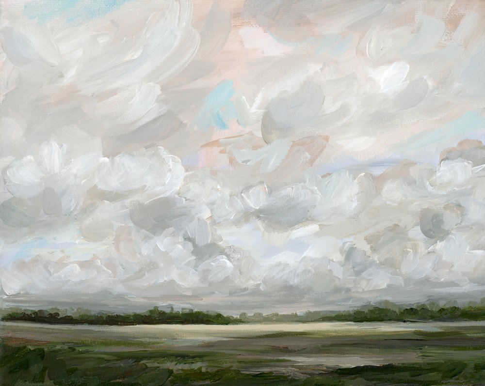 Serene Cloud Landscape by Nicole Walsh