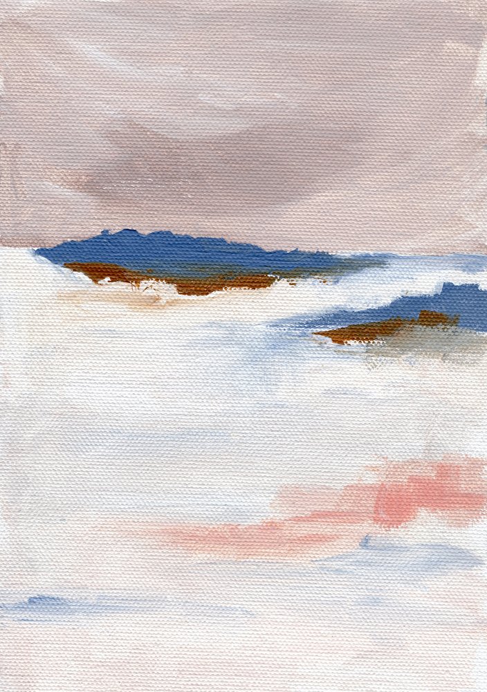 Calm Pastel Horizon by Nikita Jariwala