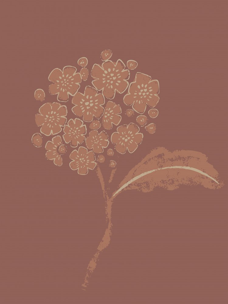 Earthy Botanical Bloom by Nikita Jariwala