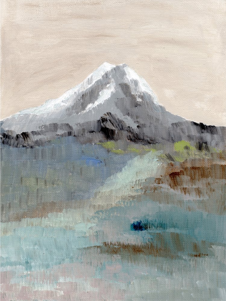 Misty Mountain Peak by Nikita Jariwala