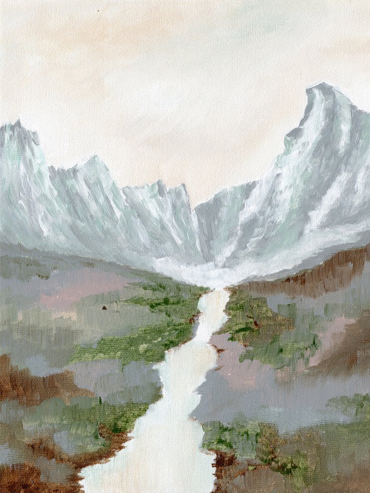 Mountain Valley by Nikita Jariwala