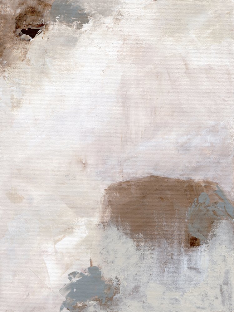 Soft Earth Tones Abstract by Nikita Jariwala