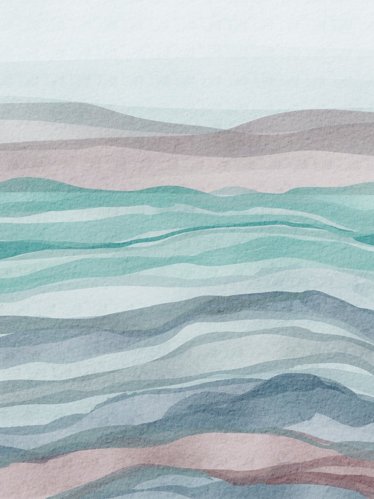Soft Layered Landscape by Nikita Jariwala