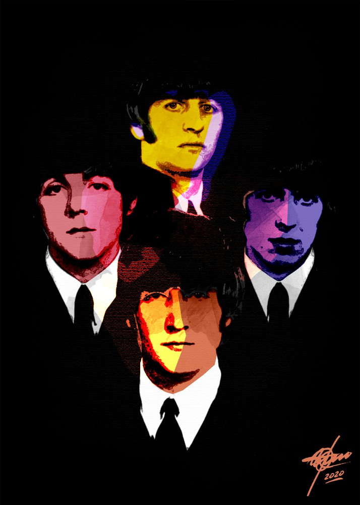 Colorful Pop Art Portraits by Osvaldo Russo
