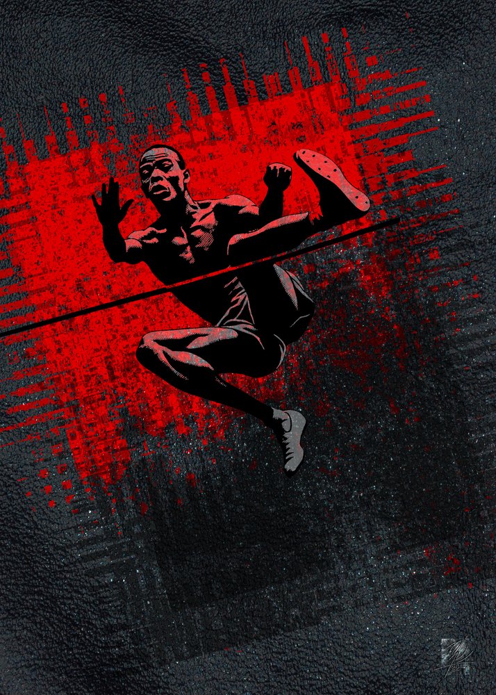 Dynamic High Jumper by Osvaldo Russo