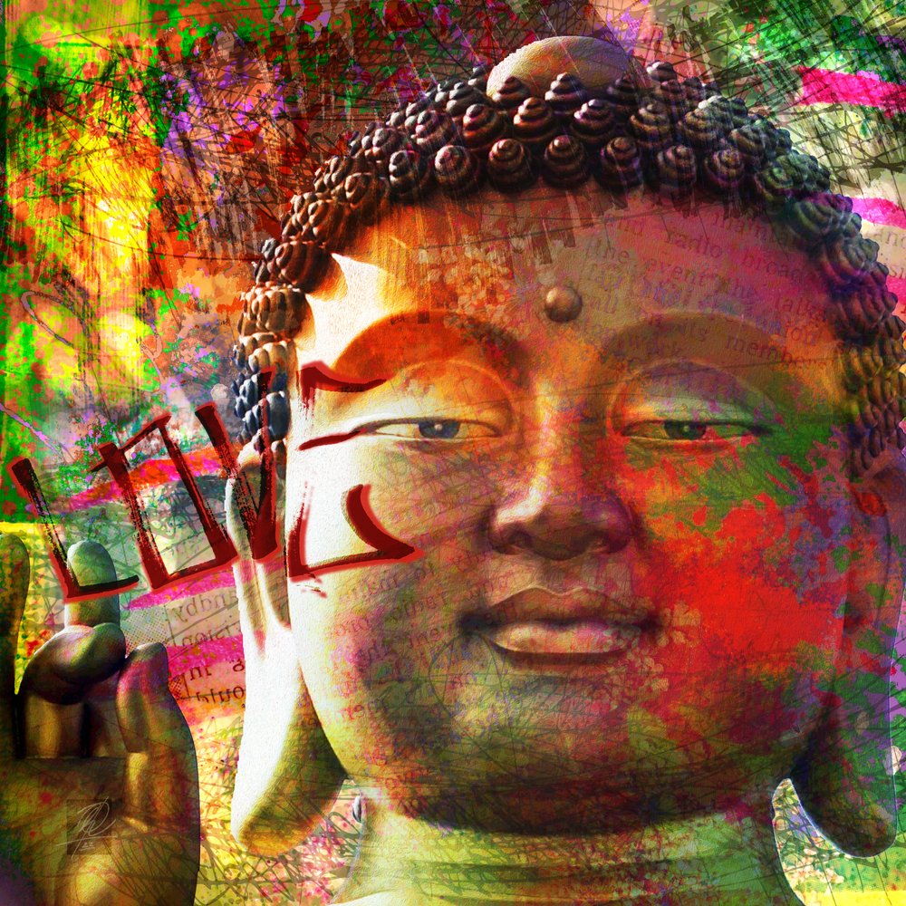 Modern Spiritual Buddha by Osvaldo Russo