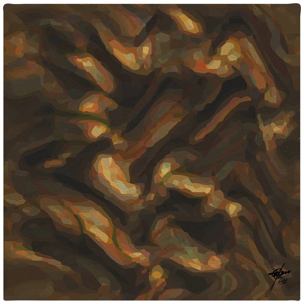 Molten Earth Flow by Osvaldo Russo