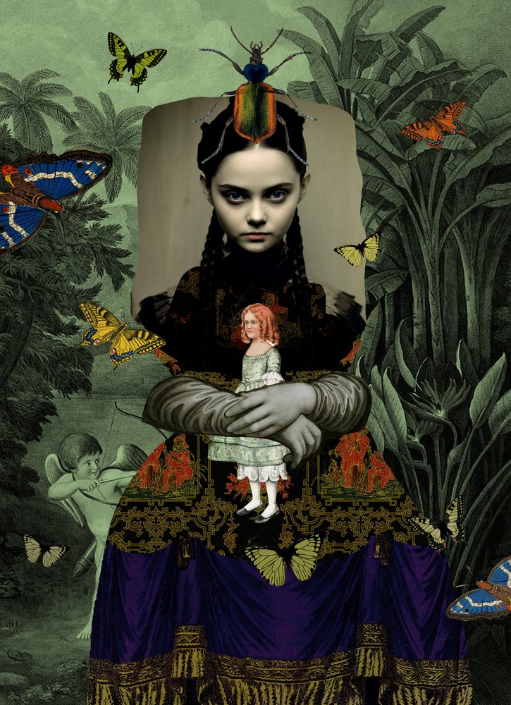 Surreal Jungle Woman by Pascal Bouchet-Spiegel