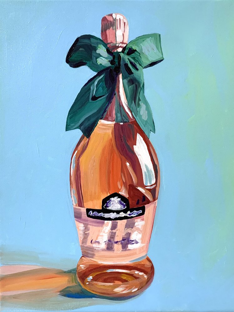Elegant Rose Champagne by Pauline Wegman | Key and Sea Creative