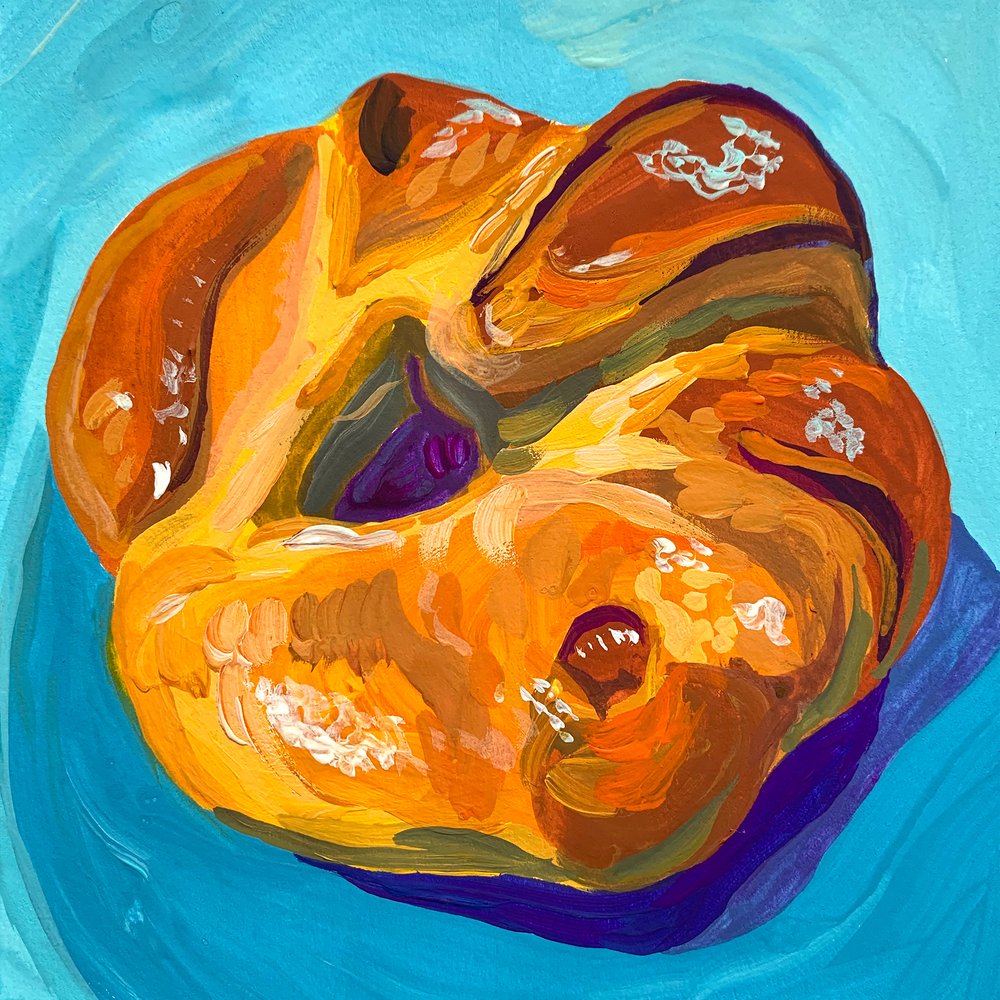 Golden Swirl Pastry by Pauline Wegman | Key and Sea Creative
