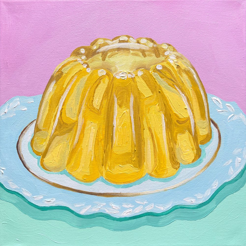 Retro Jelly Dessert by Pauline Wegman | Key and Sea Creative