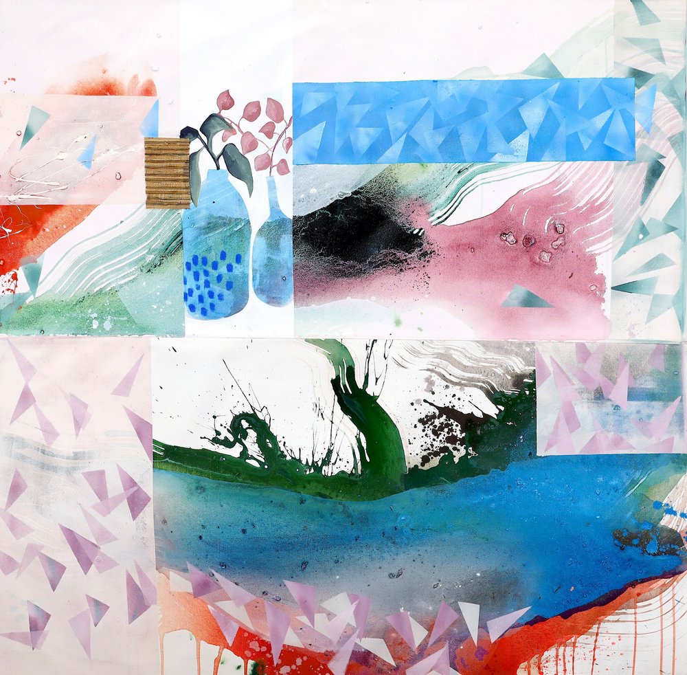 Vibrant Abstract Botanicals by Poonam Choudhary