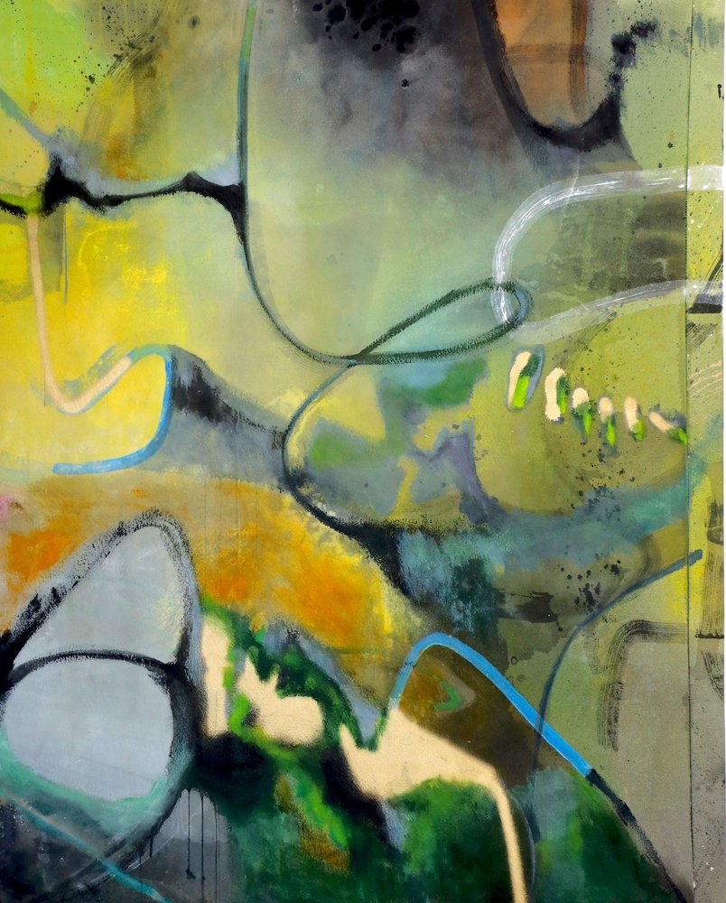 Vibrant Organic Flow by Poonam Choudhary