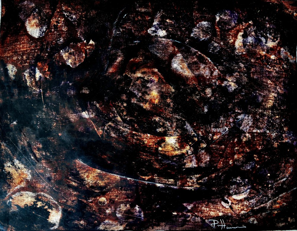Dark Earthy Swirls by Preston Harmon